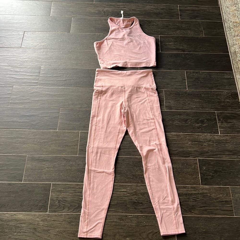 Balance Collection Pink Activewear Set